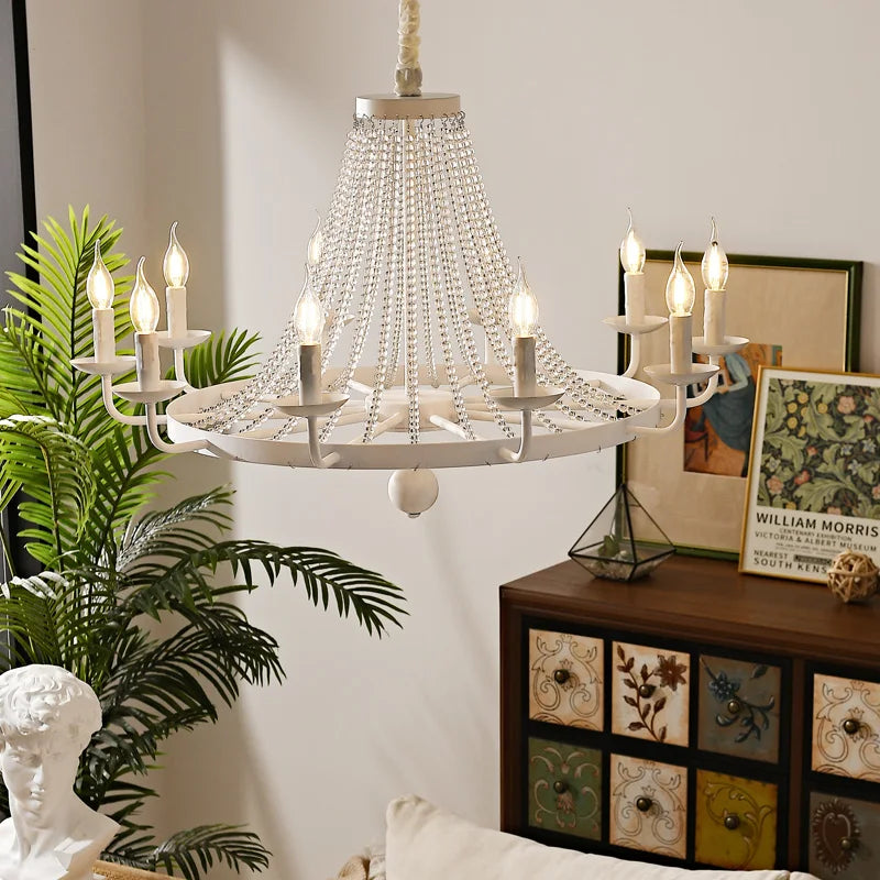 Vintage Crystal Chandelier, view 5