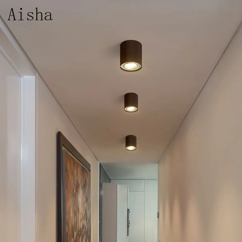 Outdoor glass flush mount