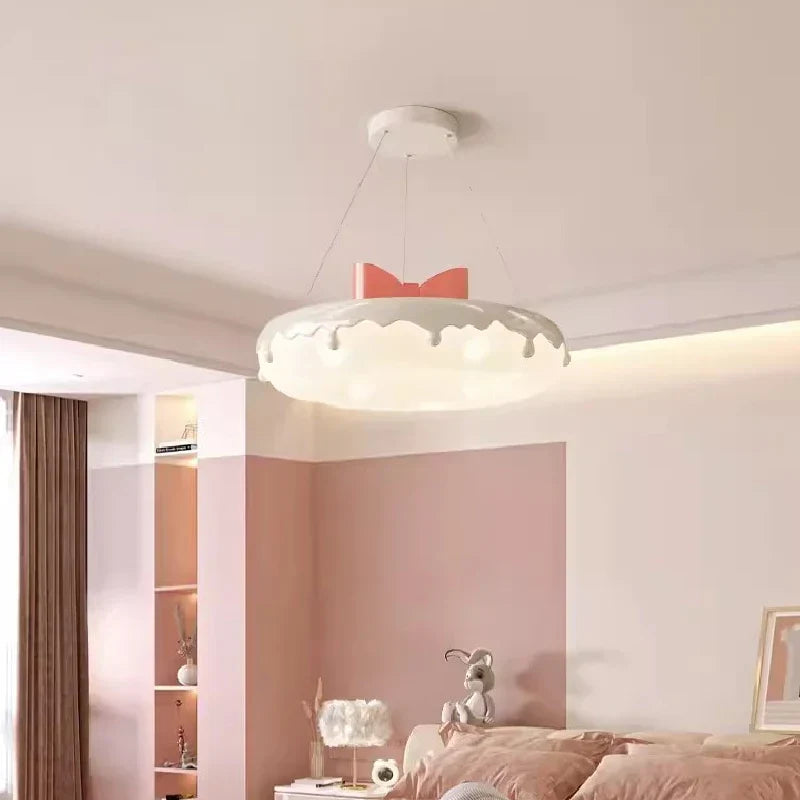 Donut kids chandelier