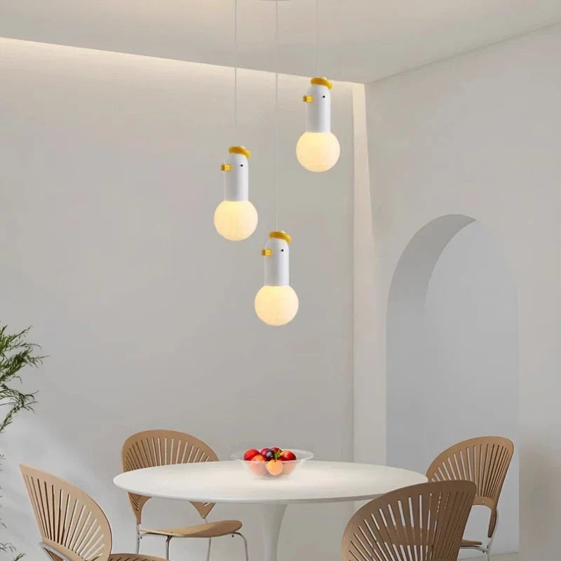 Kids Duck Pendant Light, view 5