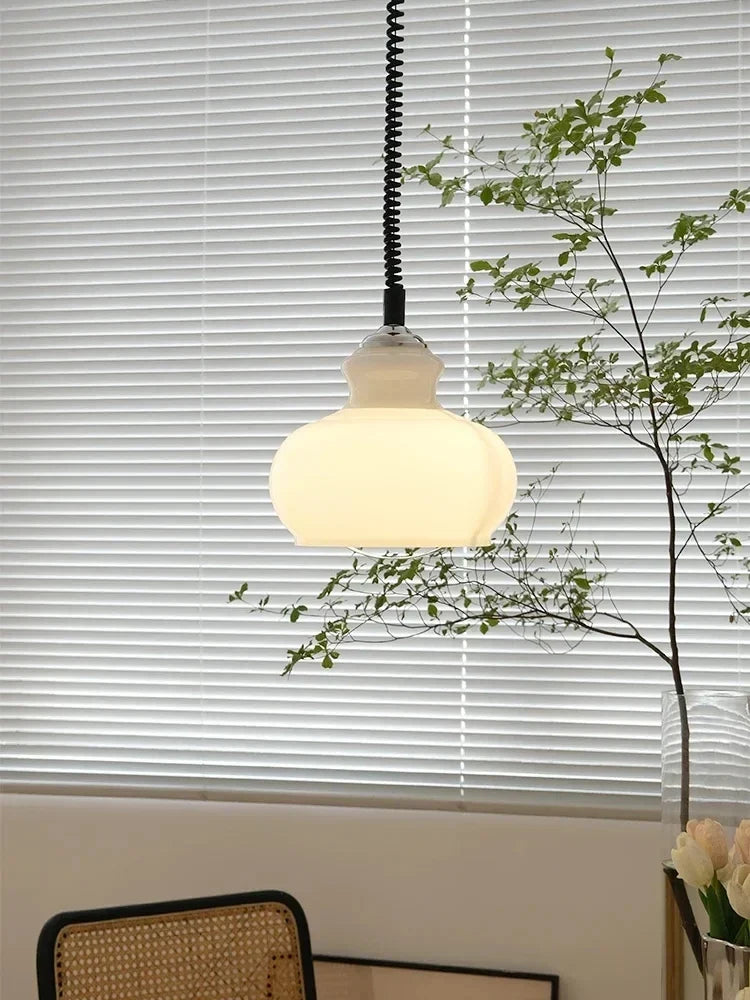 Nordic Colored Glass Bar Pendant, view 5