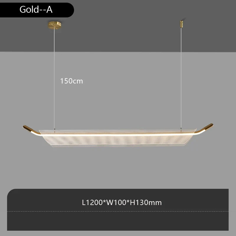 Minimal Linear Pendant, view 17