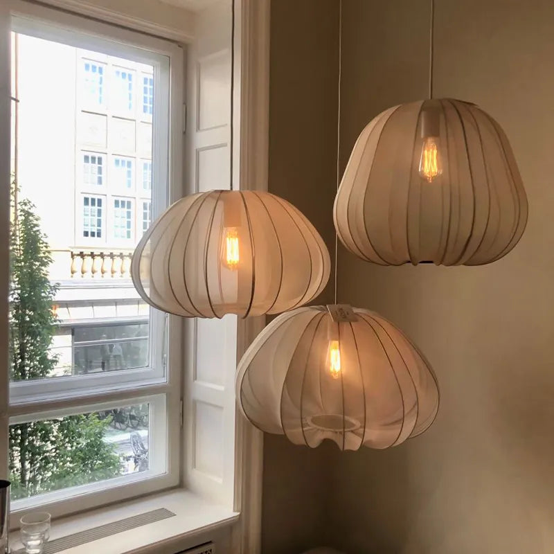Balloon pendant light