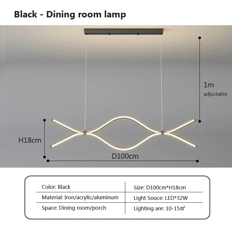 Modern LED Pendant, view 14