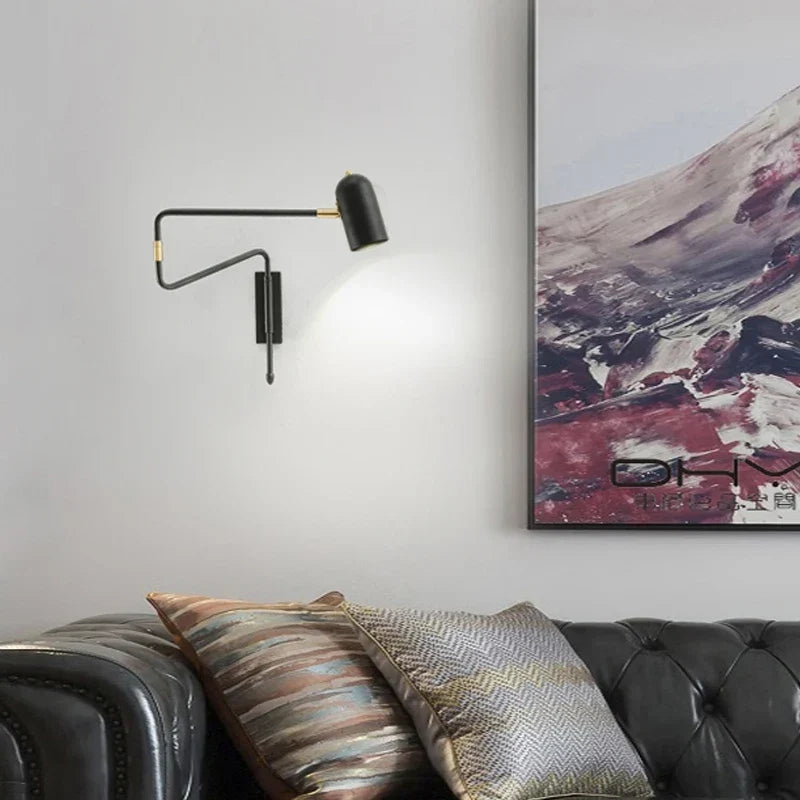 Industrial Arm Wall Light, view 3