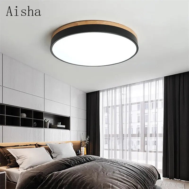 Colorful round ceiling light