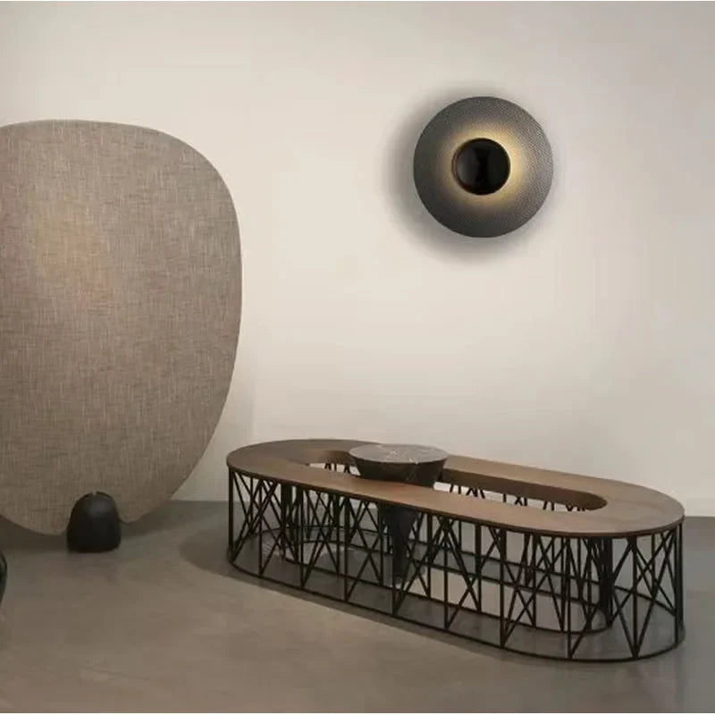 Nordic Round Sconce, view 4