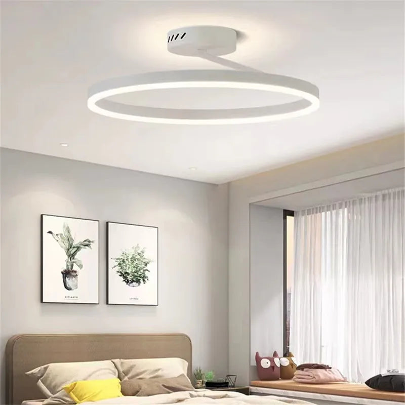 Nordic minimalist flush mount