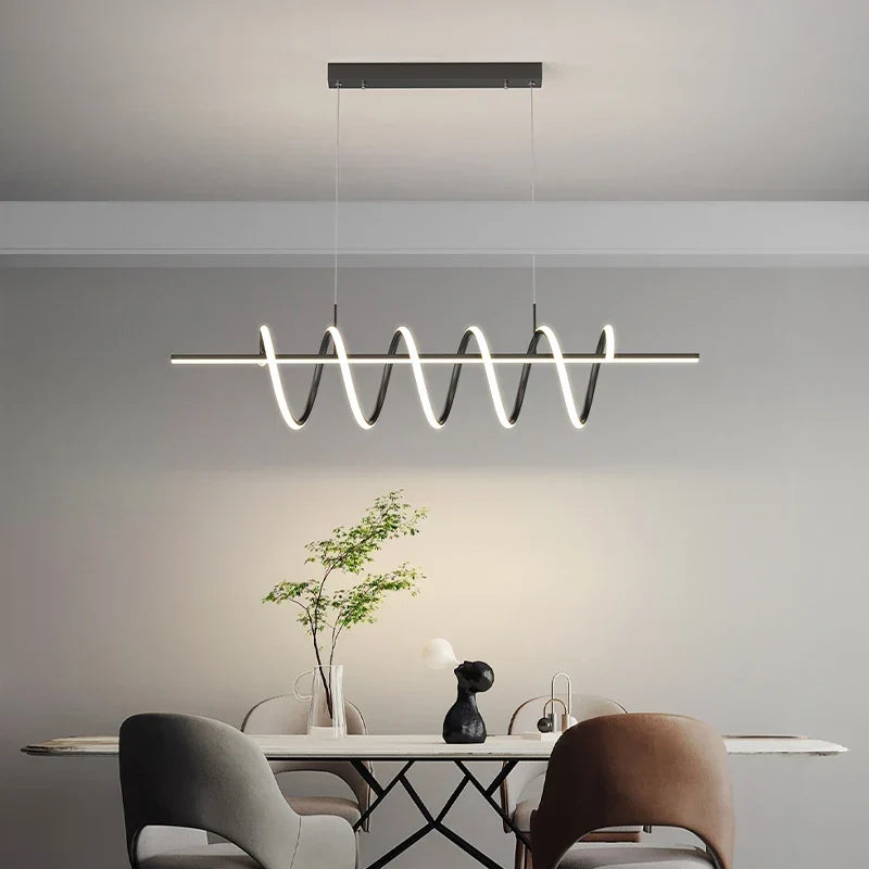 Linear LED pendant
