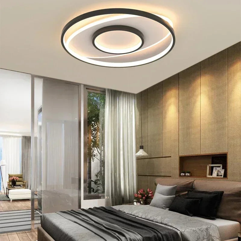 Square flush light