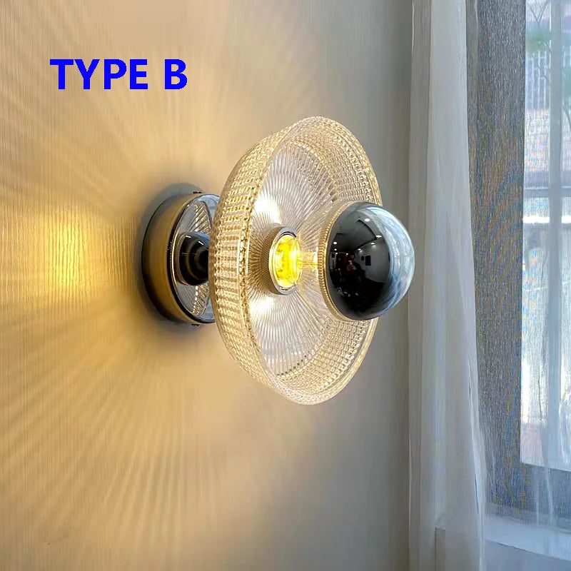 French Glass Sconce, view 8