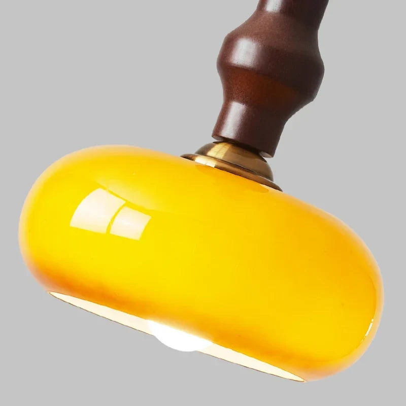 Wood & Glass Pendant, view 5