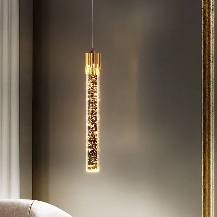 Crystal LED pendant