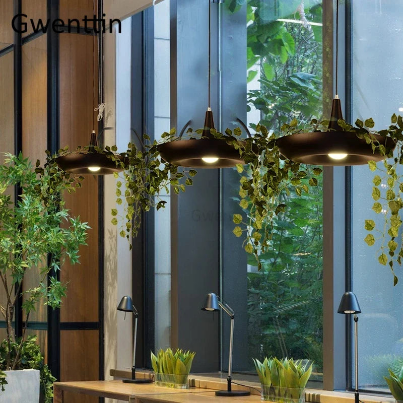 Hanging Planter Pendant Light, view 5