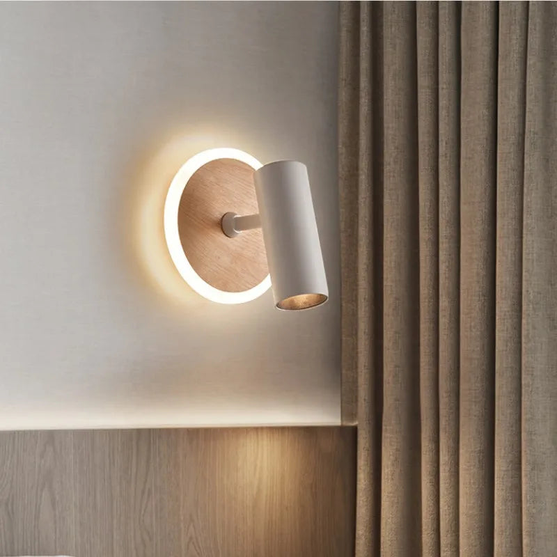 Bedside spot wall light