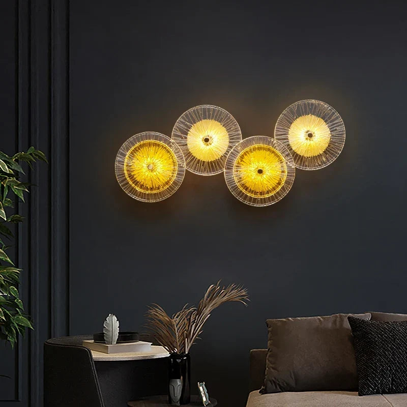Round Crystal LED Light, view 5