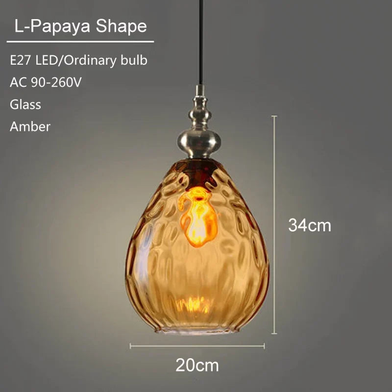 Modern Glass Pendant, view 7
