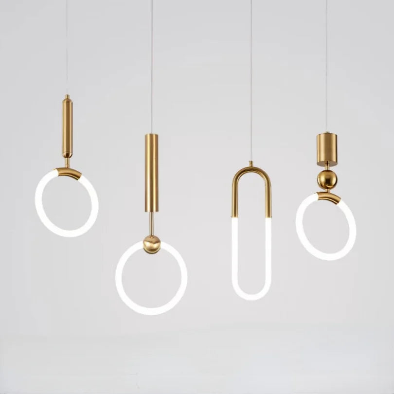 Nordic Plated Pendant, view 3