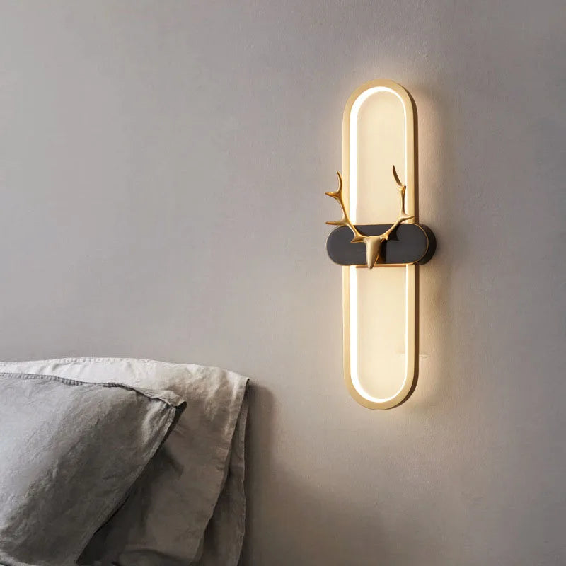 Deer Head Wall Light, view 3