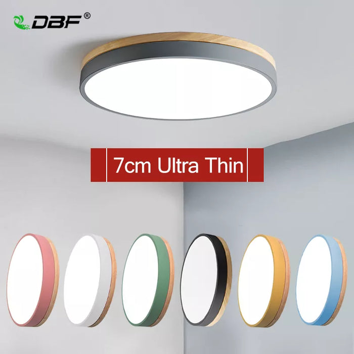 Colorful round ceiling light