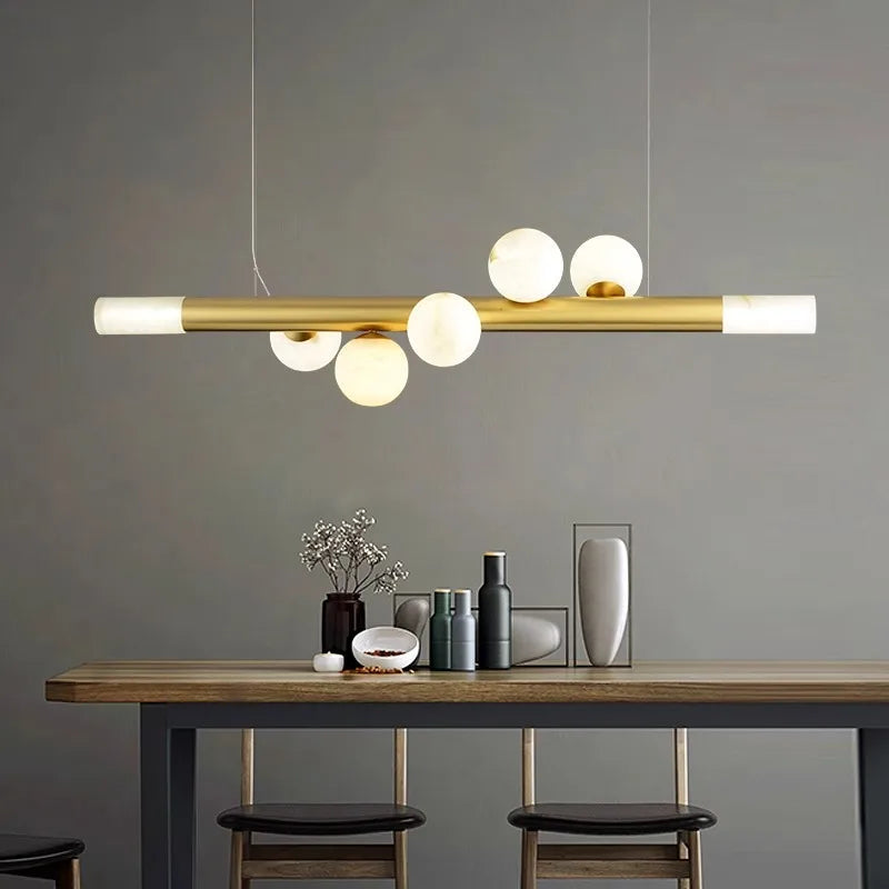 Marble linear pendant