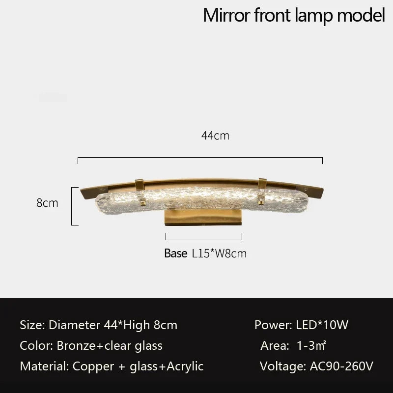 Luxe Copper Mirror, view 7