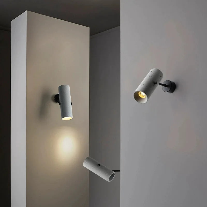 Cement Rotating Sconce, view 3