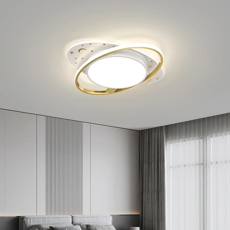 Remote LED chandelier