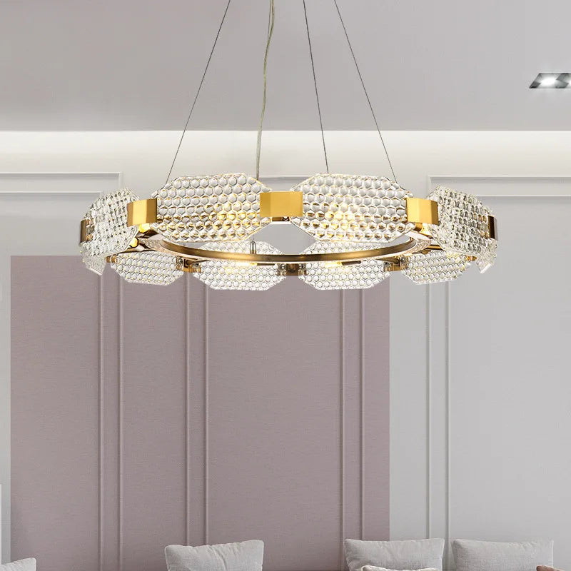 Ring glass light