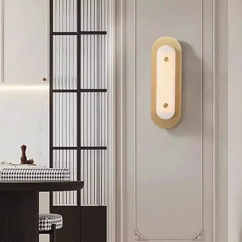 Marble Ellipse Sconce, view 3