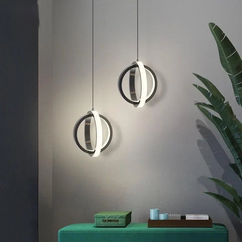 Geometric LED Pendant, view 5