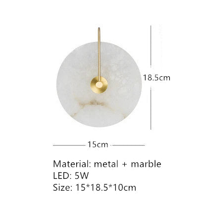 Marble Art Deco Light, view 17