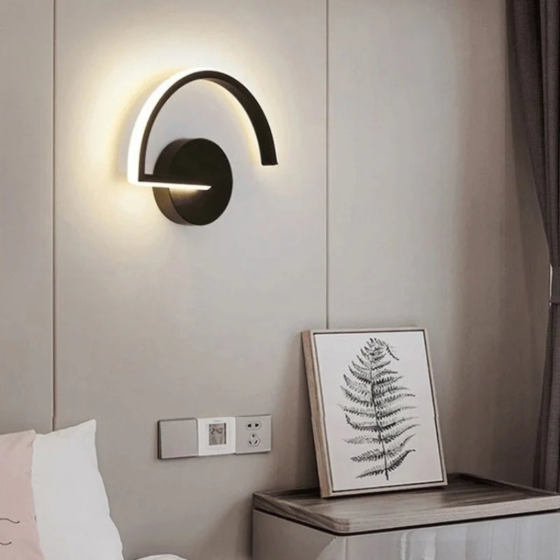 White sconce
