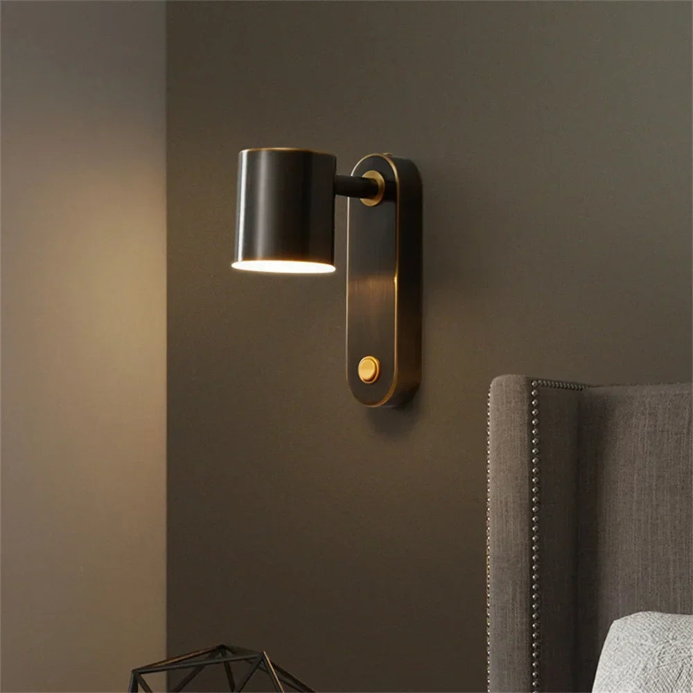 Brass Reading Sconce, view 3