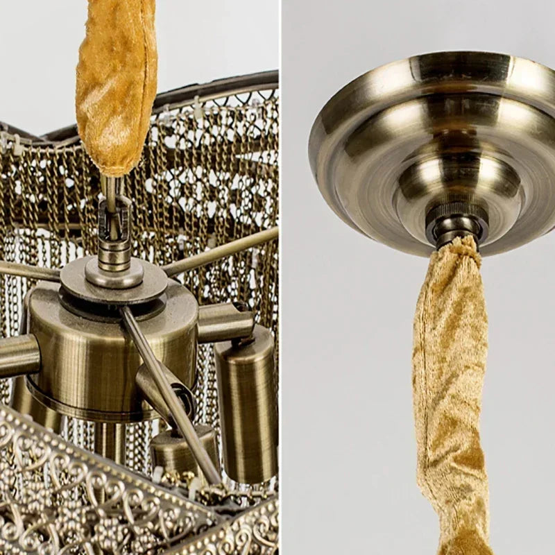 Aluminum Tassel Pendant, view 6