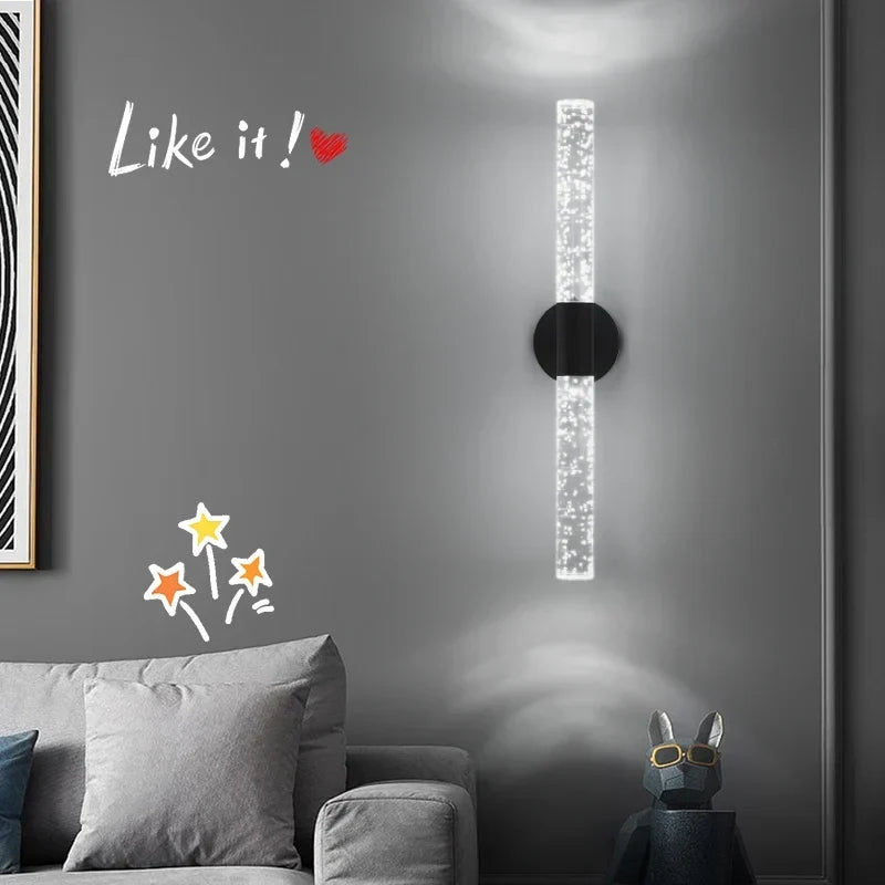 Acrylic Bubble Sconce, view 3