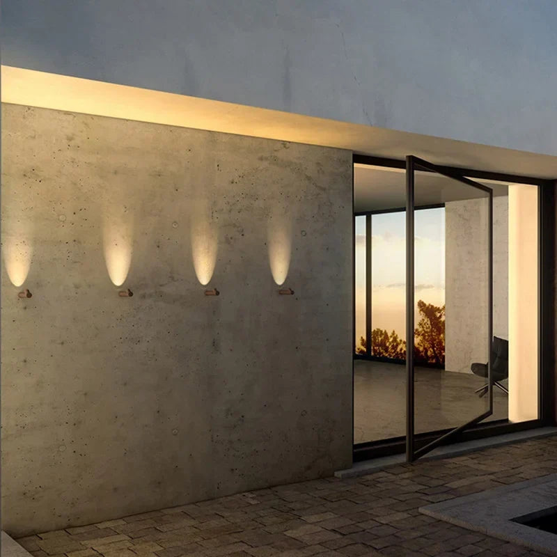 Modern acrylic sconce