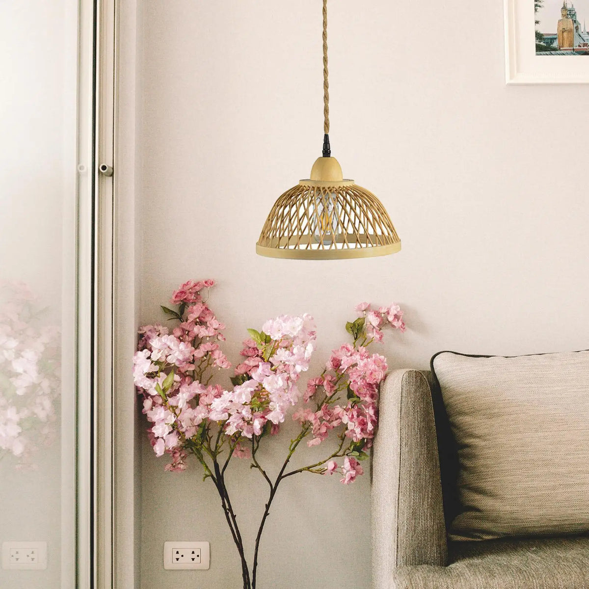 Folding Bamboo Light, view 10