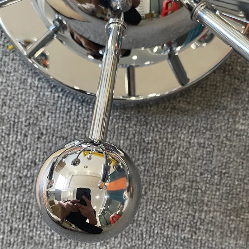 Medieval Chrome Sconce, view 6