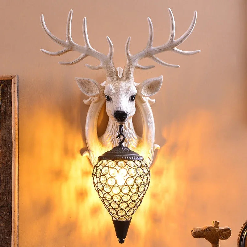 Crystal Deer Head Light, view 8