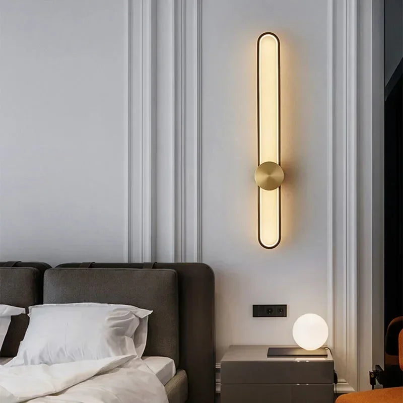Modern Linear Wall Light, view 5
