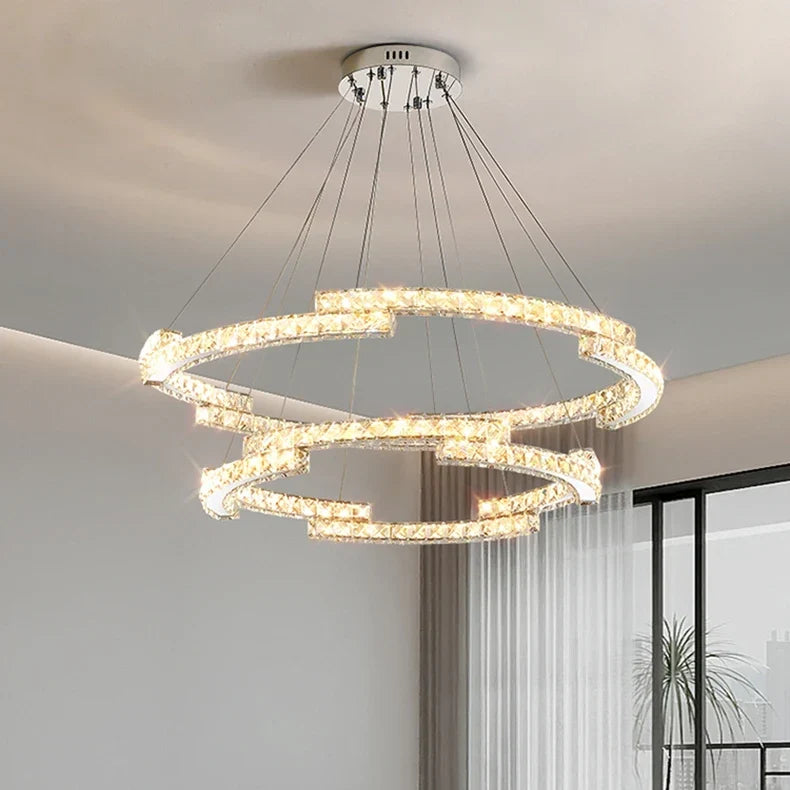 Italian crystal chandelier