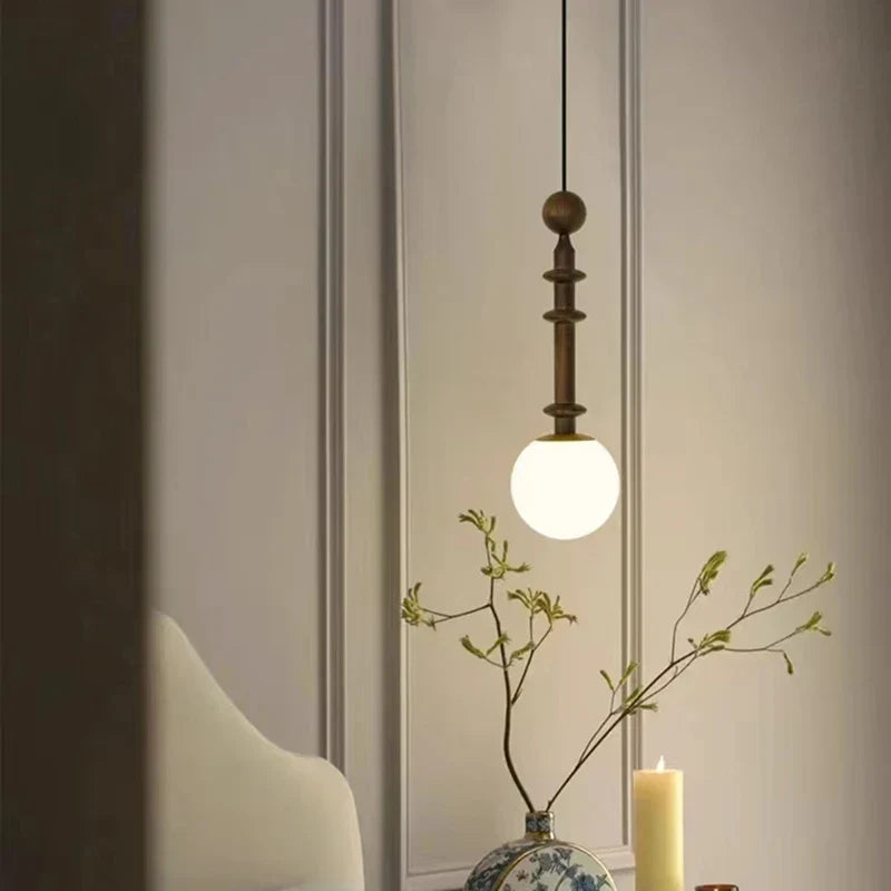 Vintage Glass Sconce, view 4
