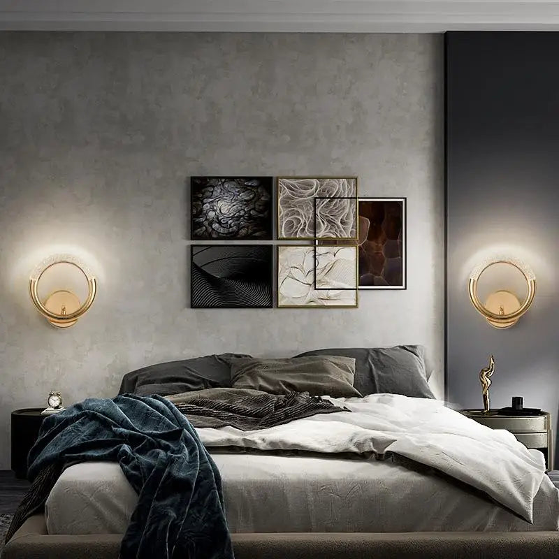 Gold ceiling light