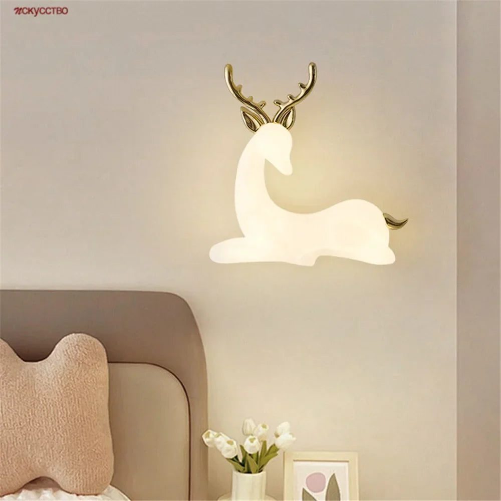 Nordic baby room wall light