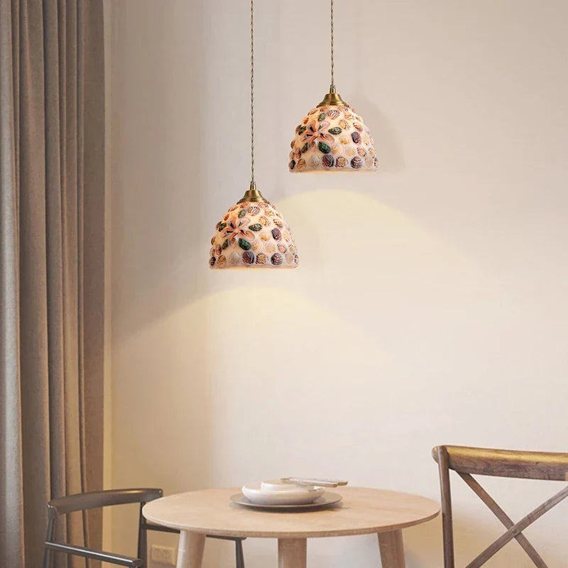 Seashell Pendant Light, view 3