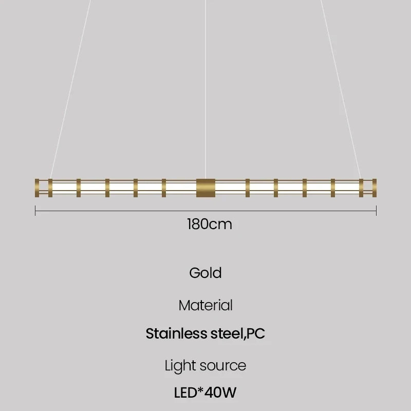 Nordic Tube Pendant, view 9