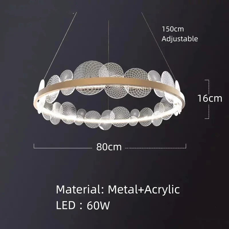 Nordic Gold Ring Pendant, view 6
