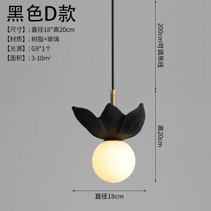 Elegant Resin Pendant, view 7