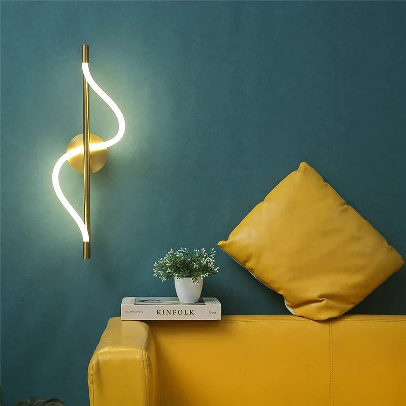 Acrylic Line Wall Light, view 5